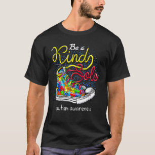 Be A Kind Sole Autism Awareness Puzzle Shoes 3 T-Shirt