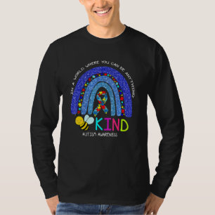 Be A Kind Sole Autism Awareness Puzzle Shoes Be Ki T-Shirt