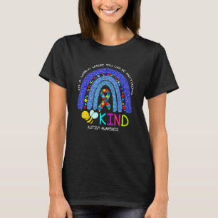 Be A Kind Sole Autism Awareness Puzzle Shoes Be Ki T-Shirt