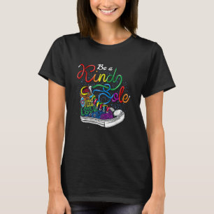 Be A Kind Sole Lgbt Puzzle Shoes Be Kind T-Shirt