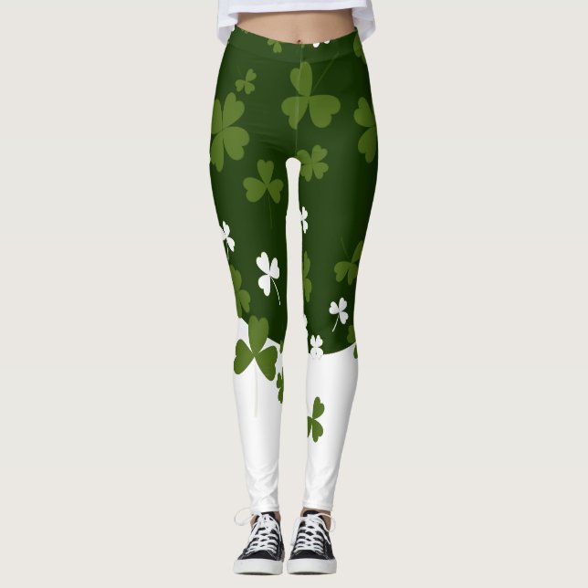 Be a Leprechaun for a Day Leggings (Front)