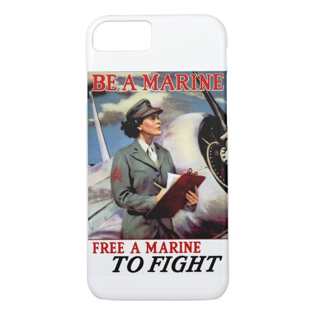 Be a Marine - Free a Marine to Fight Case-Mate iPhone Case (Back)