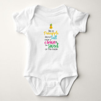Be a pineapple baby bodysuit