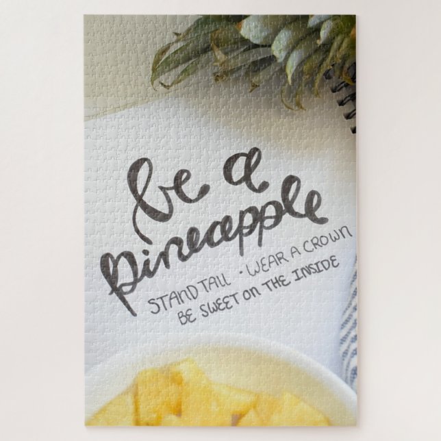 Be a Pineapple Jigsaw Puzzle (Vertical)