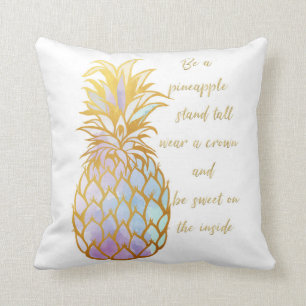 Be A Pineapple Throw Pillow