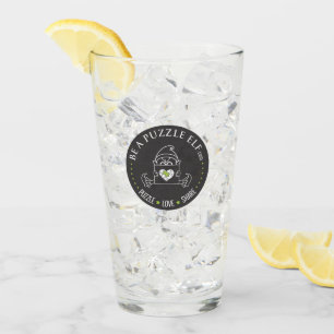 Be A Puzzle Elf — Water Bottle /Tumbler Glass