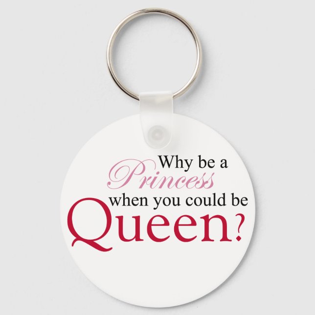 Be A Queen Keychain (Front)