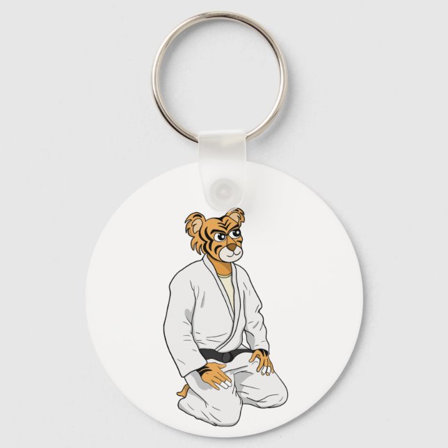 Be a Tiger Keychain (Front)