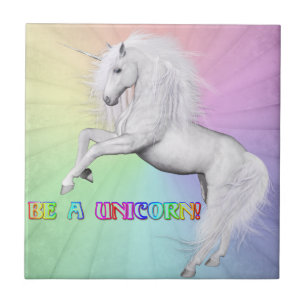 Be A Unicorn Tile