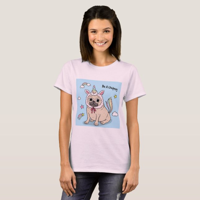 Be A Unipug T-Shirt (Front Full)