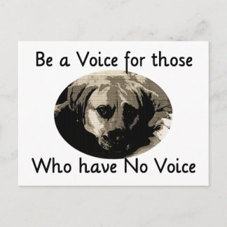 Be a Voice Postcard