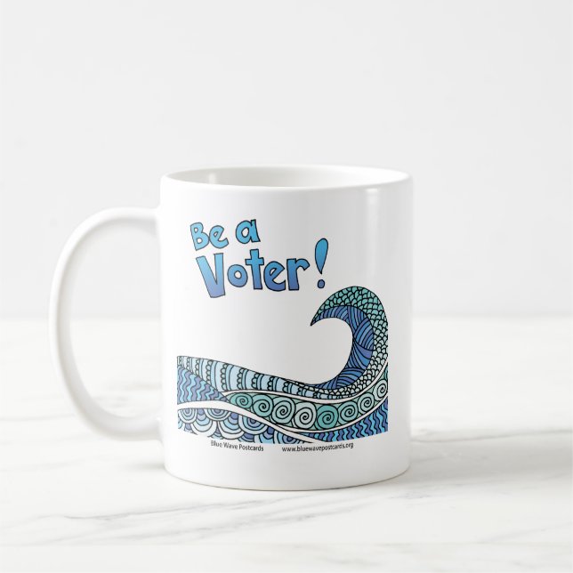 Be a Voter Mug (Left)