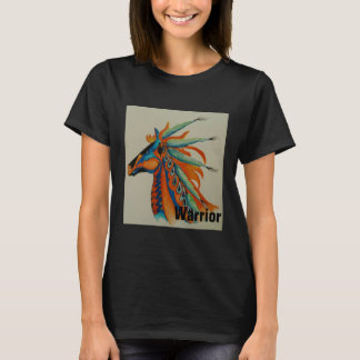 "Be a Warrior" Womens Watercolor T-Shirt