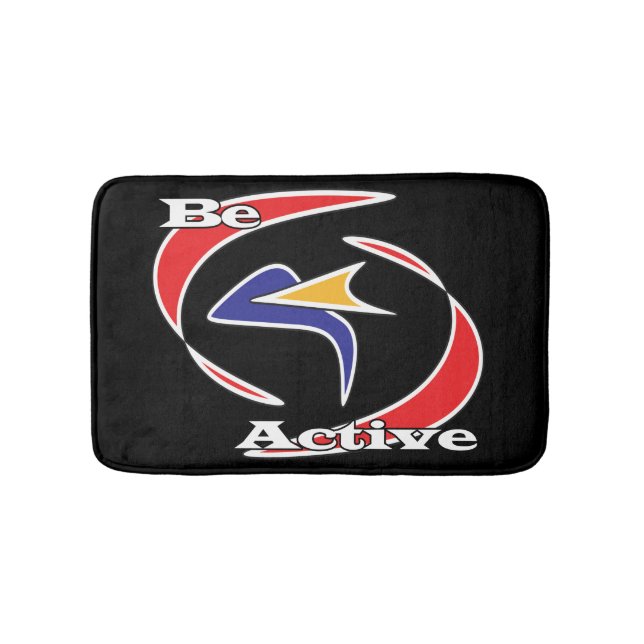 Be Active  Bath Mat (Front)