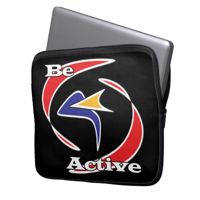 Be Active  Laptop Sleeve (Front Left)