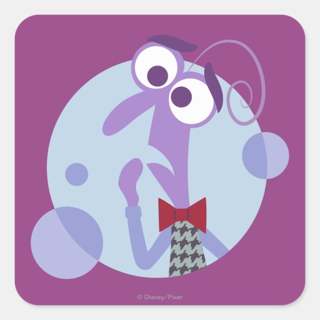 Be Afraid Square Sticker (Front)