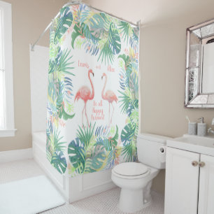Be all Happy Forever! Fairy Tale Two Pink Flamingo