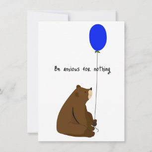Be Anxious for Nothing  Card