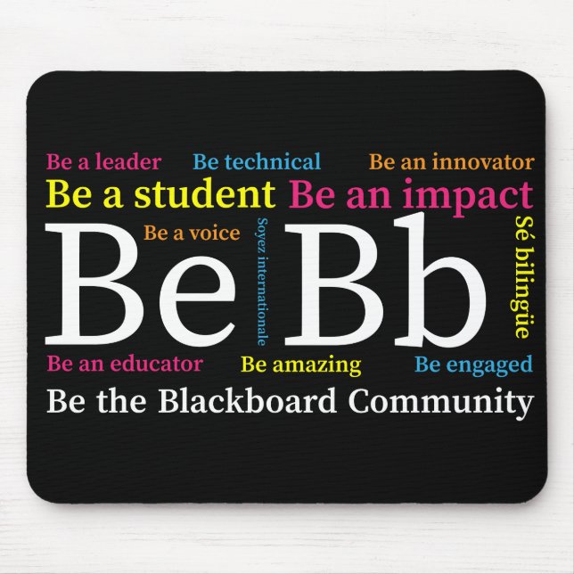 Be Bb Mouse Pad (Front)