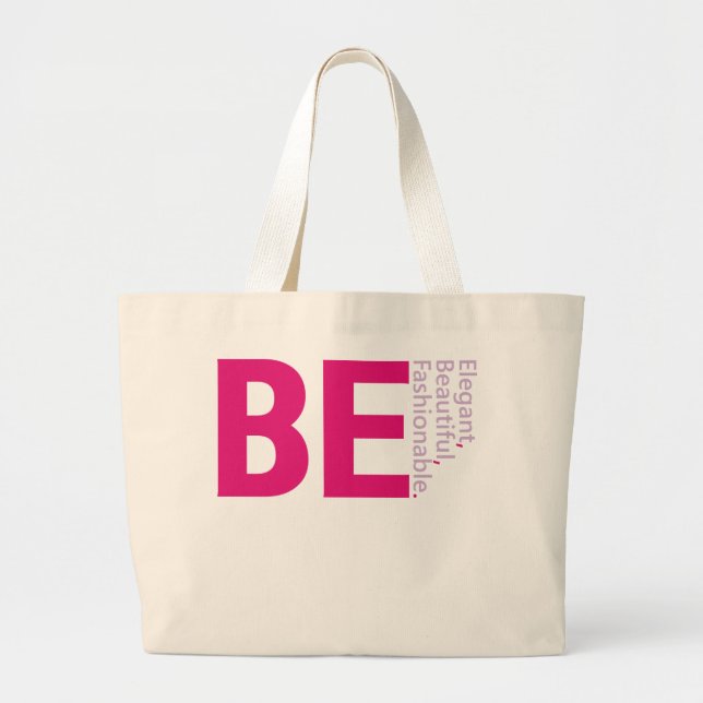 Be Beautiful  Tote Bag (Front)