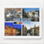 BE Belgium - Bruges - De Burg - Mouse Pad<br><div class="desc">Here you will find the souvenir of your vacation. This category contains fridge magnets of many locations in:  Belgium - Bruges - De Burg - Groenerei canal - Rozenhoedkaai canal. Amaze friends and relatives with the unique souvenirs from your great trip! Try us!</div>