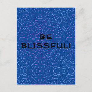 Be Blissful! Postcard