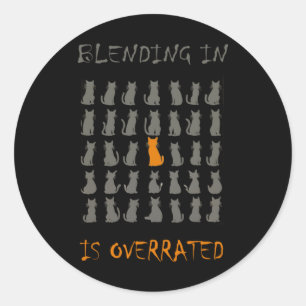 Be Bold2 Classic Round Sticker