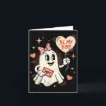 Be boo ghost heart balloon valentine love letter card<br><div class="desc">Be my boo ghost heart balloon valentine love letter  - Greeting Card .A clean style that blends into daily life. A minimal look with understated elegance. A subtle design with timeless appeal.</div>
