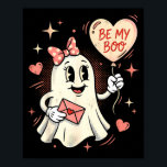 Be boo ghost heart balloon valentine love letter poster<br><div class="desc">Be my boo ghost heart balloon valentine love letter  - Poster .This product embodies a modern and minimal visual language. This product reflects a neat and modern design. A balanced and modern design concept. A simple design created for broad appeal.</div>