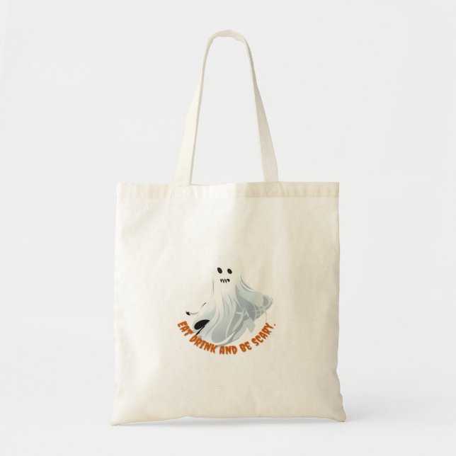 Be Boos Eat Drink And Be Scary Classic  Tote Bag (Front)