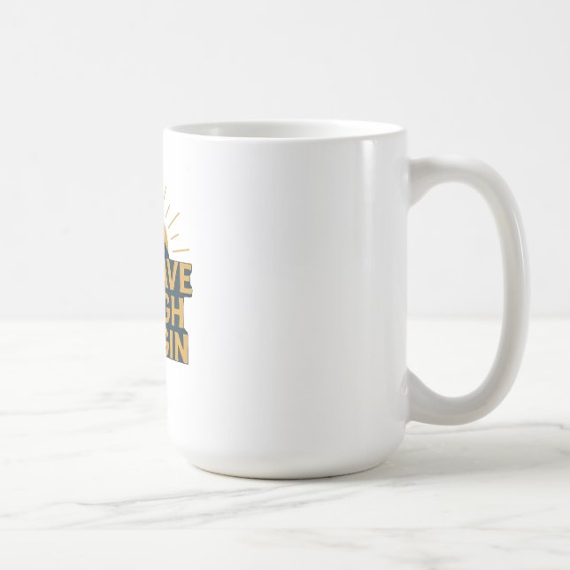 Be Brave Enough to Begin - Motivational Mountain   Coffee Mug (Right)
