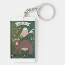 "Be Brave" Keychain