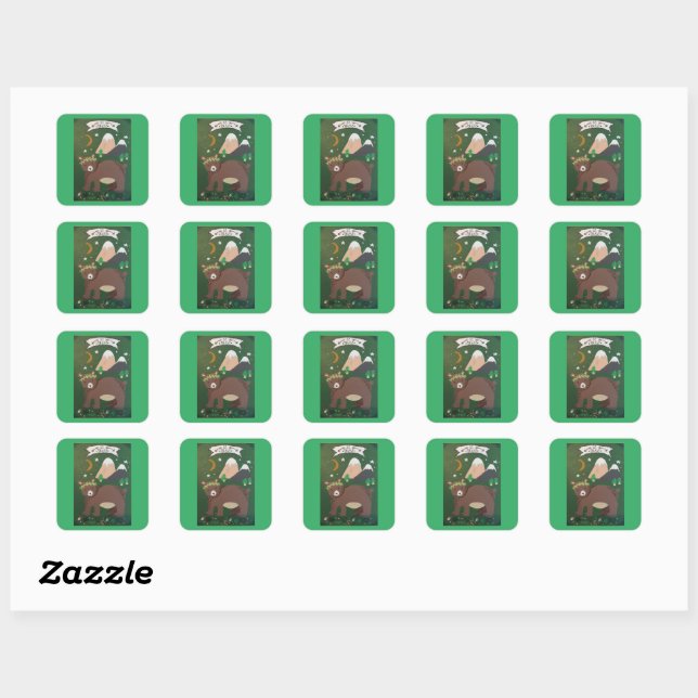 "Be Brave" Stickers (Sheet)