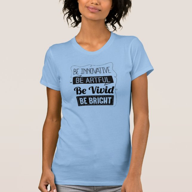 Be Bright Tank, Women's T-Shirt (Front)