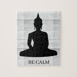 Be Calm Buddha Jigsaw Puzzle