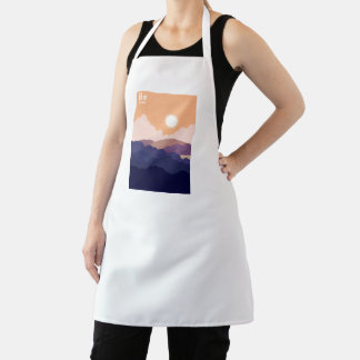 Be Calm with Cooking Apron design