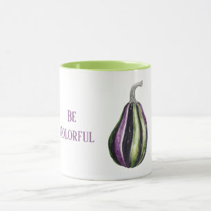 Be Colourful Pumpkin Gourd Mug