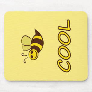 Be Cool, Bee Gifts ,I Love Bee, Beekeeping Gift Mouse Pad