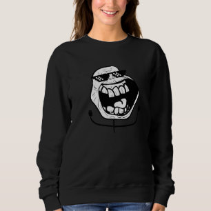 Be Cool & Chill Out Enjoy Sarcastic Meme Faces Gra Sweatshirt