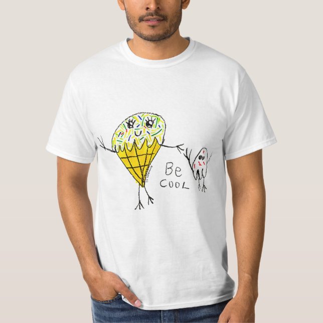 Be Cool Light Tshirt for Adults (Front)