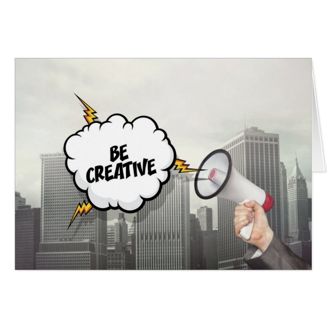 Be Creative (Front Horizontal)