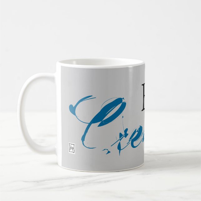 Be Creative Coffee Mug (Left)