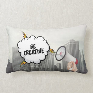 Be Creative Lumbar Pillow