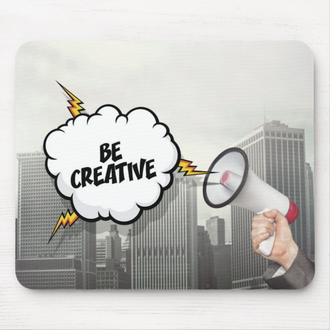 Be Creative Mouse Pad (Front)