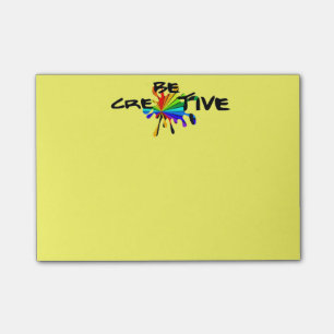 Be Creative Post-it Notes