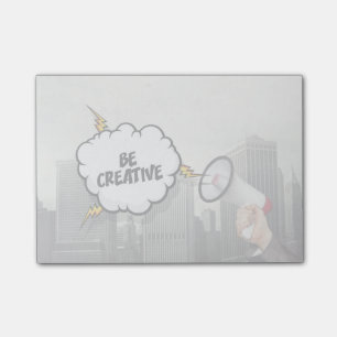 Be Creative Post-it Notes