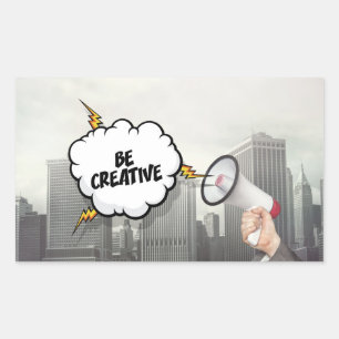 Be Creative Sticker