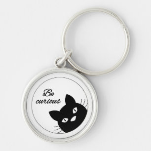 Be Curious Keychain