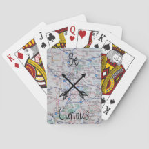 "Be Curious" Playing Cards