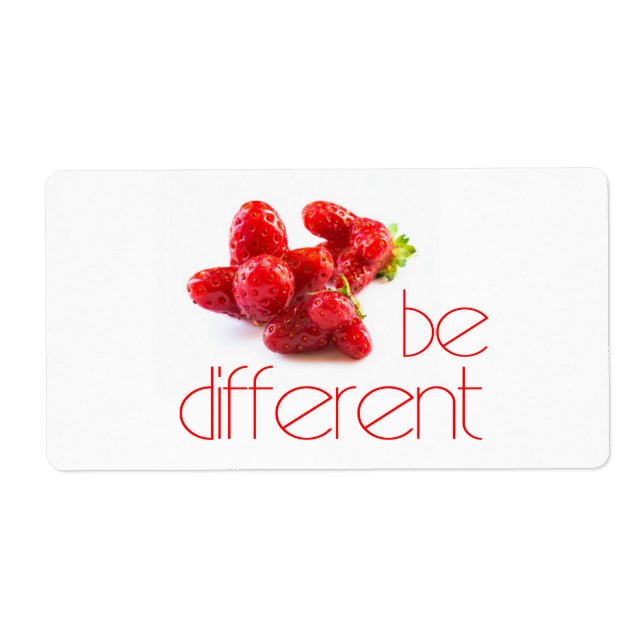 Be different (Front)